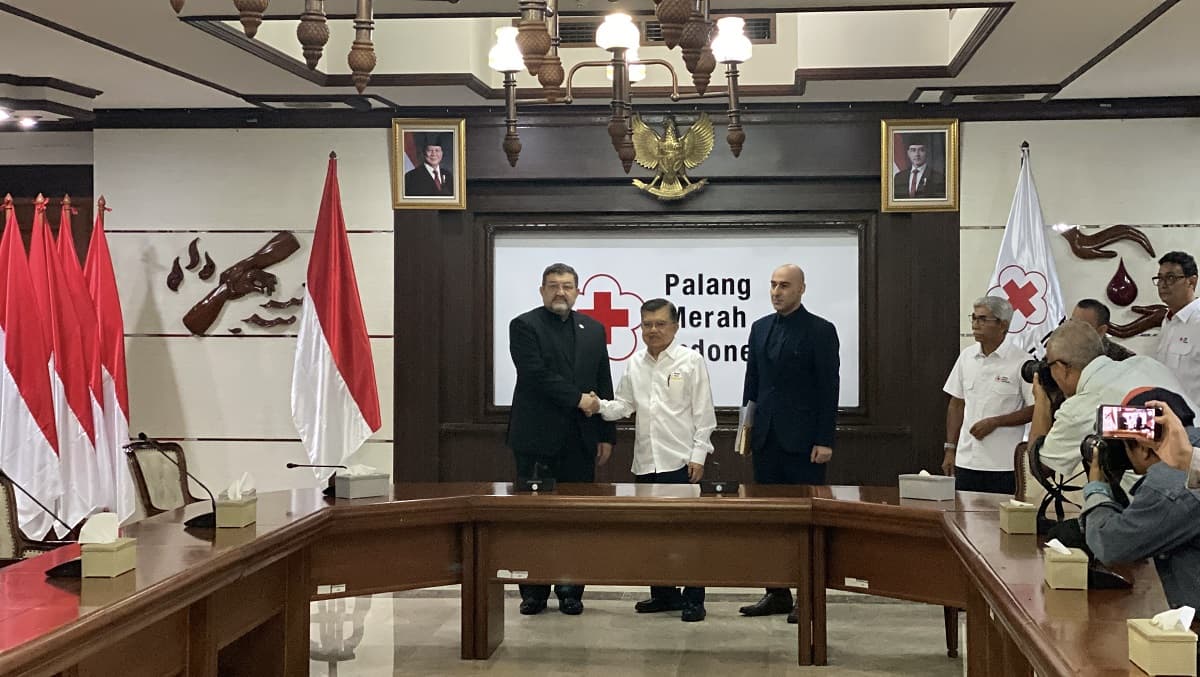 JK Sebut PMI Bakal Kirim Bantuan Obat-Obatan ke Iran JK Sebut PMI Bakal Kirim Bantuan Obat-Obatan ke Iran