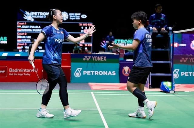Hasil 16 Besar Orleans Masters 2026: Tumbang dari Wakil Jepang, Febriana/Meilysa Angkat Koper Hasil 16 Besar Orleans Masters 2026: Tumbang dari Wakil Jepang, Febriana/Meilysa Angkat Koper
