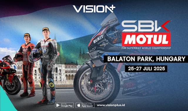 Jadwal dan Link Live Streaming WorldSBK Portugal 2026 di VISION+, Klik di Sini! Jadwal dan Link Live Streaming WorldSBK Portugal 2026 di VISION+, Klik di Sini!