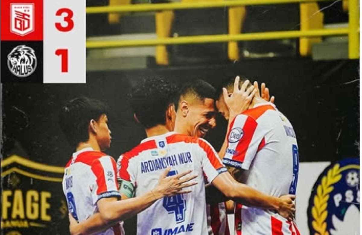Hasil Black Steel FC vs Halus FC di Pro Futsal League Indonesia 2025-2026: Ardiansyah Nur Dkk Menang 3-1! Hasil Black Steel FC vs Halus FC di Pro Futsal League Indonesia 2025-2026: Ardiansyah Nur Dkk Menang 3-1!