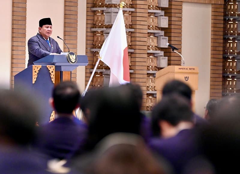 Prabowo Gugah Investor Jepang: Danantara Jadi Jaminan Keamanan Investasi RI Prabowo Gugah Investor Jepang: Danantara Jadi Jaminan Keamanan Investasi RI