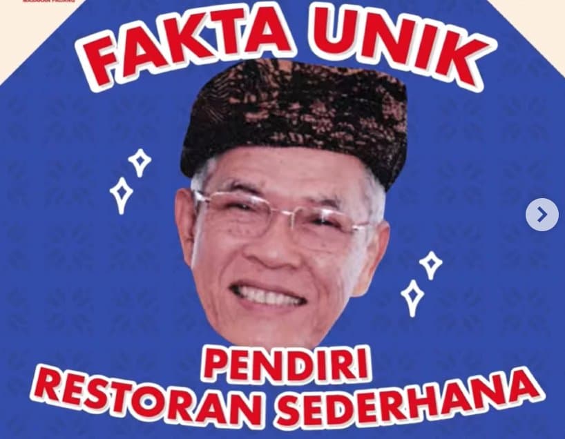 Kisah Haji Bustaman, dari Tukang Cuci Piring hingga Perintis dan Pemilik Restoran Padang Terkenal Sederhana Kisah Haji Bustaman, dari Tukang Cuci Piring hingga Perintis dan Pemilik Restoran Padang Terkenal Sederhana