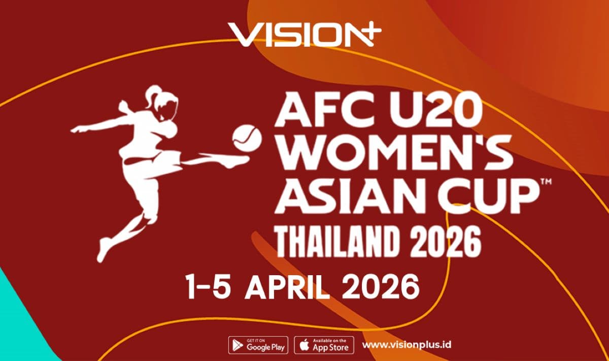 Jadwal dan Link Live Streaming Piala Asia Wanita U-20 2026 di Vision+ Jadwal dan Link Live Streaming Piala Asia Wanita U-20 2026 di Vision+