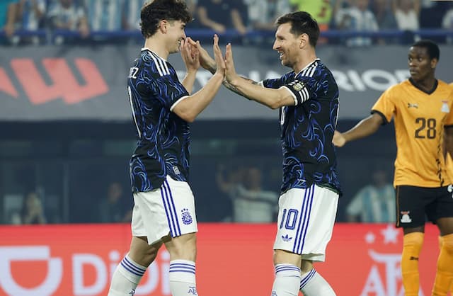 Hasil Timnas Argentina vs Zambia di Laga Uji Coba: Lionel Messi Cetak Gol, Albiceleste Menang 5-0! Hasil Timnas Argentina vs Zambia di Laga Uji Coba: Lionel Messi Cetak Gol, Albiceleste Menang 5-0!