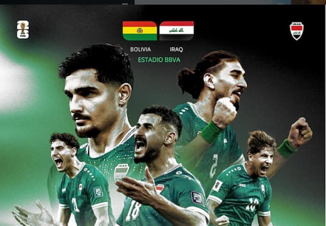 Link Live Streaming Timnas Irak vs Bolivia di Playoff Antarkonfederasi Piala Dunia 2026, Klik di Sini! Link Live Streaming Timnas Irak vs Bolivia di Playoff Antarkonfederasi Piala Dunia 2026, Klik di Sini!