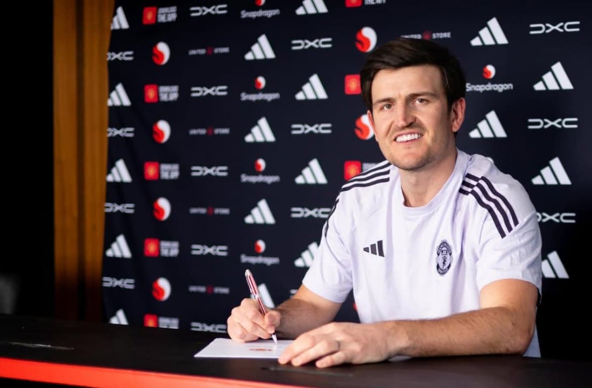 Kata-Kata Harry Maguire Usai Resmi Perpanjang Kontrak di Manchester United Kata-Kata Harry Maguire Usai Resmi Perpanjang Kontrak di Manchester United