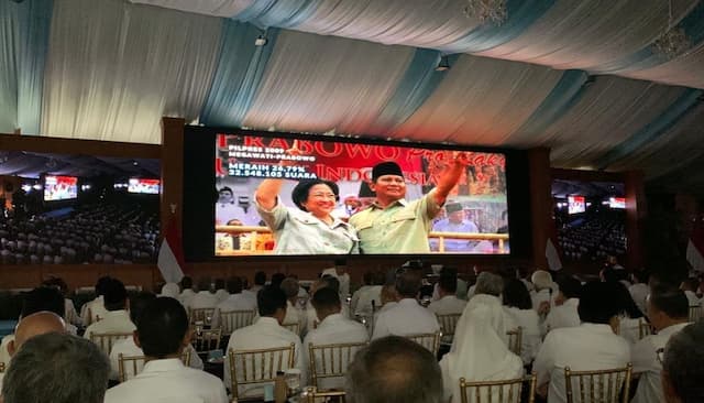 Kilas Balik Perjalanan Politik Prabowo Diputar di Istana, Termasuk saat Bersama Megawati di Pilpres 2009 Kilas Balik Perjalanan Politik Prabowo Diputar di Istana, Termasuk saat Bersama Megawati di Pilpres 2009