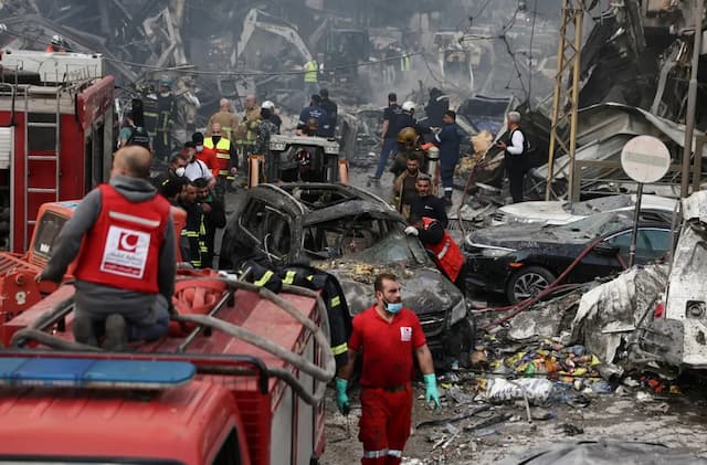 Israel Lancarkan Pengeboman Besar-besaran ke Lebanon, Tewaskan Setidaknya 265 Orang Israel Lancarkan Pengeboman Besar-besaran ke Lebanon, Tewaskan Setidaknya 265 Orang