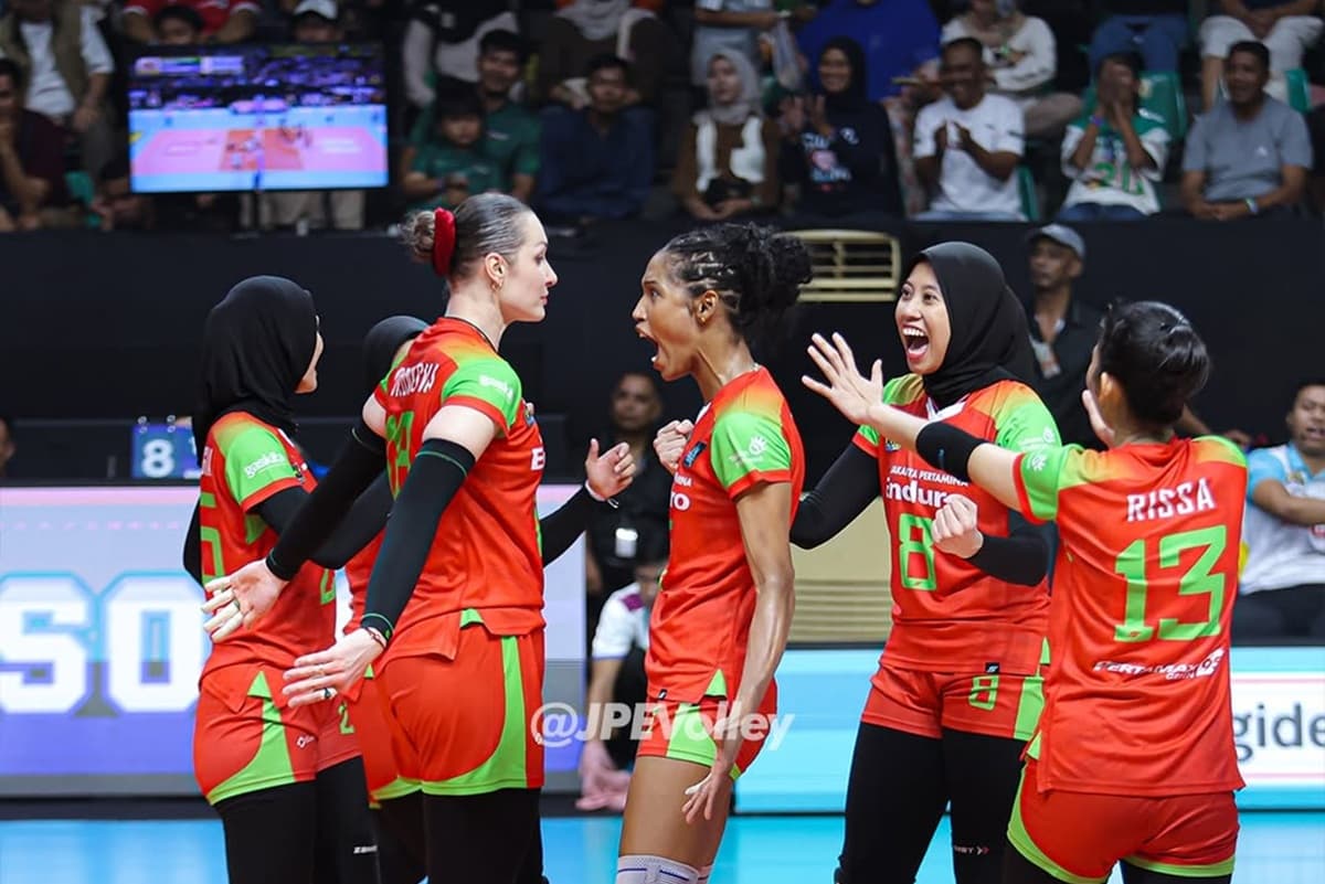 Hasil Final Four Proliga 2026: Jakarta Pertamina Enduro dan Jakarta LavAni Juara Putaran Pertama Hasil Final Four Proliga 2026: Jakarta Pertamina Enduro dan Jakarta LavAni Juara Putaran Pertama