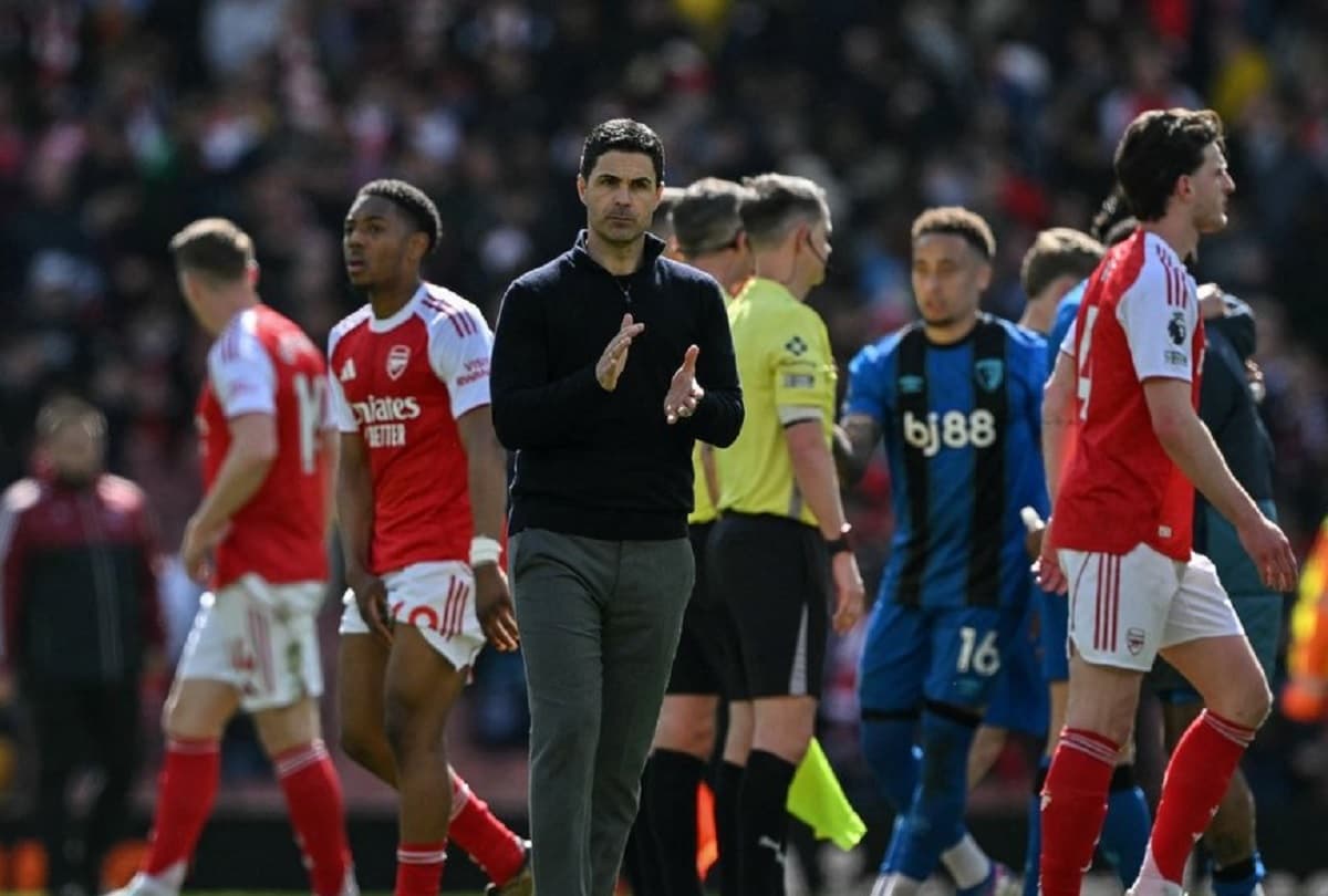 Mikel Arteta Akui Momentum Juara Bergeser Usai Arsenal Kalah 1-2 dari Bournemouth Mikel Arteta Akui Momentum Juara Bergeser Usai Arsenal Kalah 1-2 dari Bournemouth