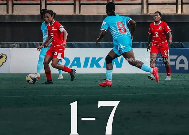 Hasil Timnas Putri Indonesia vs Kongo di FIFA Series 2026: Garuda Pertiwi Kalah 1-7 Hasil Timnas Putri Indonesia vs Kongo di FIFA Series 2026: Garuda Pertiwi Kalah 1-7
