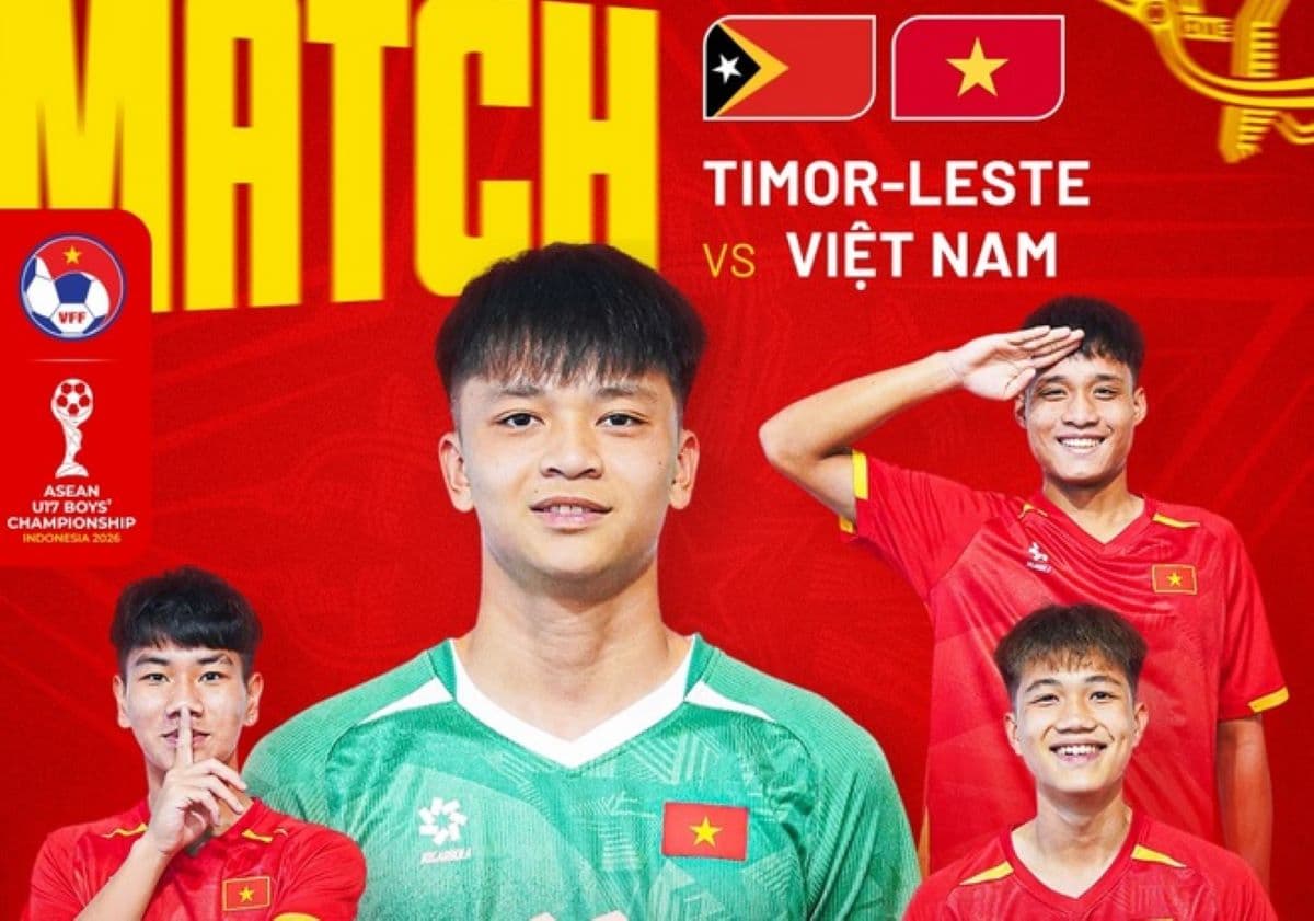 Hasil Timnas Vietnam U-17 vs Timor Leste U-17 di Piala AFF U-17 2026: Golden Star Warrior Pesta Gol 10-0! Hasil Timnas Vietnam U-17 vs Timor Leste U-17 di Piala AFF U-17 2026: Golden Star Warrior Pesta Gol 10-0!
