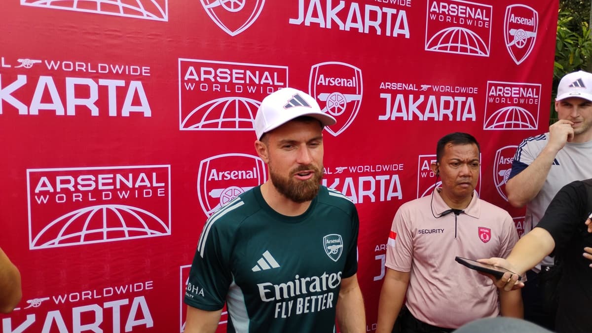 Jelang Nobar Manchester City vs Arsenal di Jakarta, Aaron Ramsey Yakin The Gunners Juara Liga Inggris! Jelang Nobar Manchester City vs Arsenal di Jakarta, Aaron Ramsey Yakin The Gunners Juara Liga Inggris!