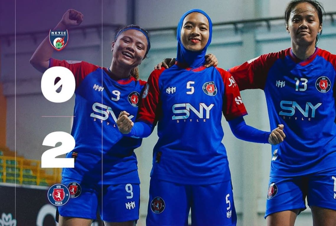 Hasil Womens Pro Futsal League Indonesia 2026: NAM ABP Women Kalahkan Netic Ladies 2-0 Hasil Womens Pro Futsal League Indonesia 2026: NAM ABP Women Kalahkan Netic Ladies 2-0