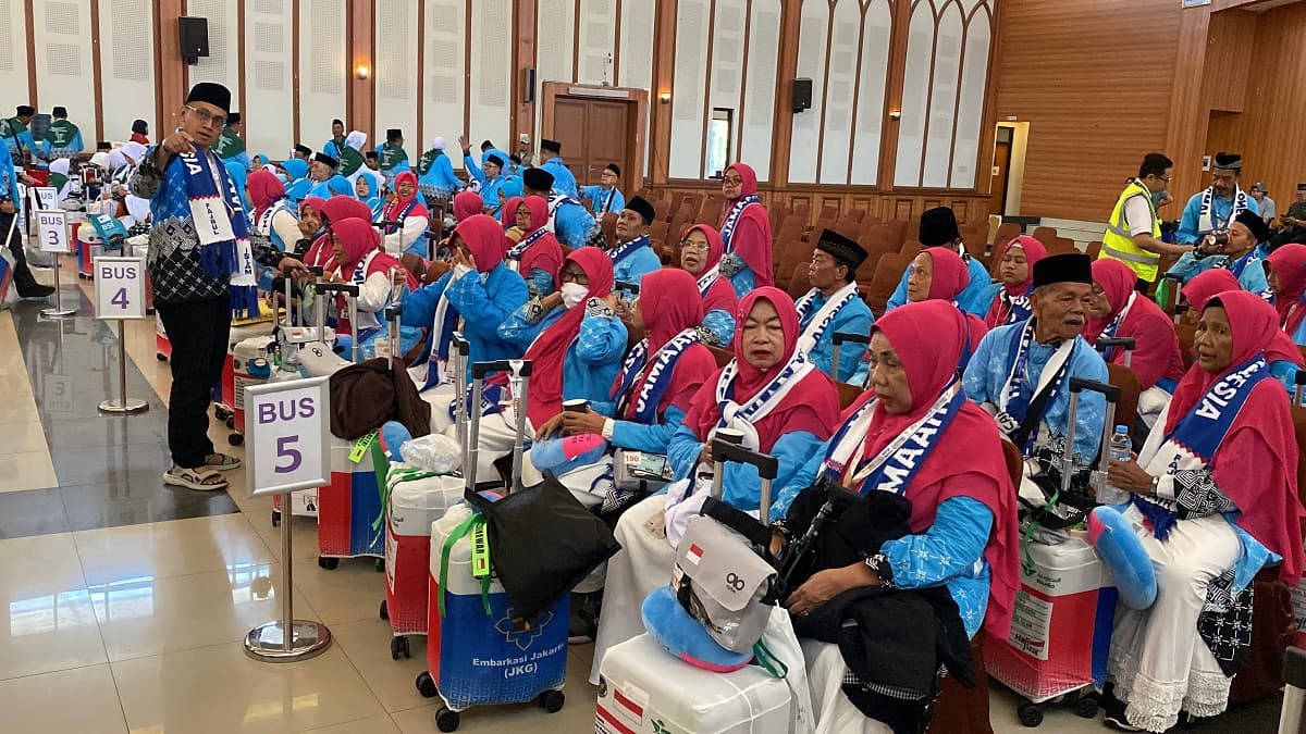 Kemenhaj Catat 30 Ribu Lebih Jemaah Tiba di Saudi, 6 Ribu di Antaranya Lansia Kemenhaj Catat 30 Ribu Lebih Jemaah Tiba di Saudi, 6 Ribu di Antaranya Lansia