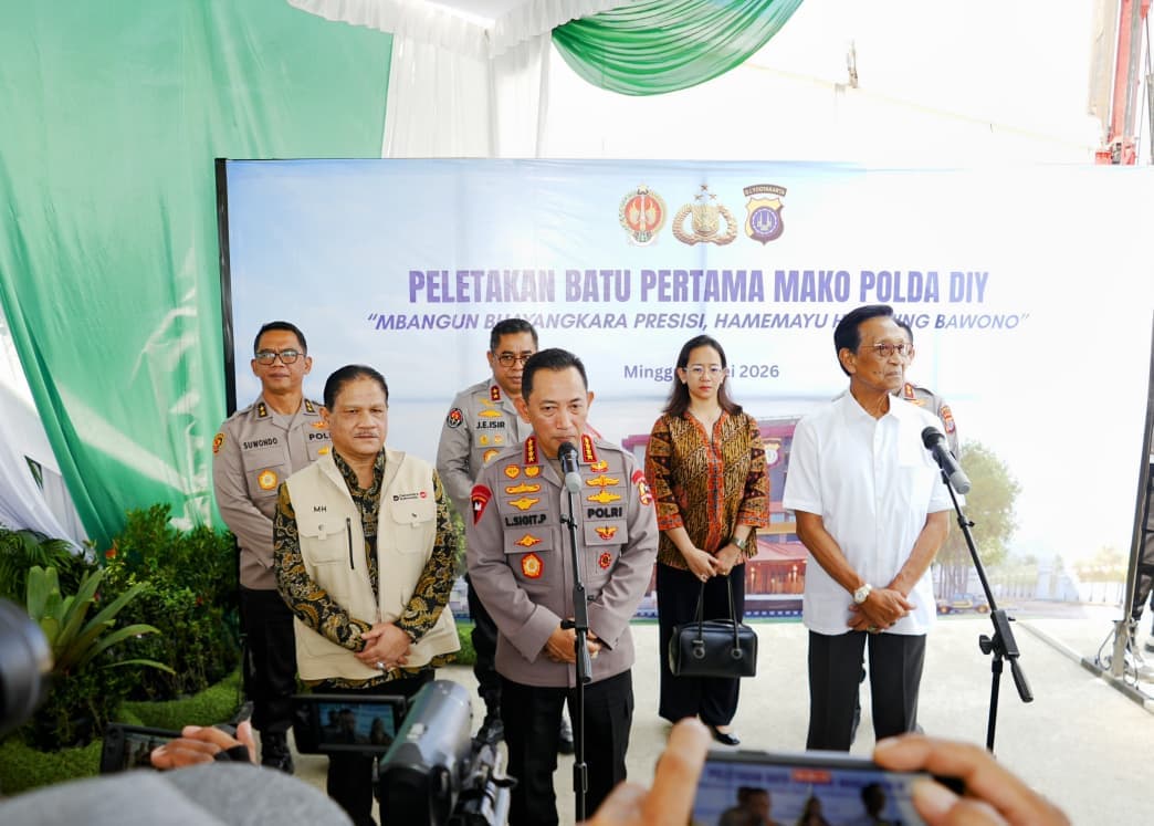 Peletakan Batu Pertama Pembangunan Mapolda DIY, Kapolri Kedepankan 4 Konsep Smart City Peletakan Batu Pertama Pembangunan Mapolda DIY, Kapolri Kedepankan 4 Konsep Smart City