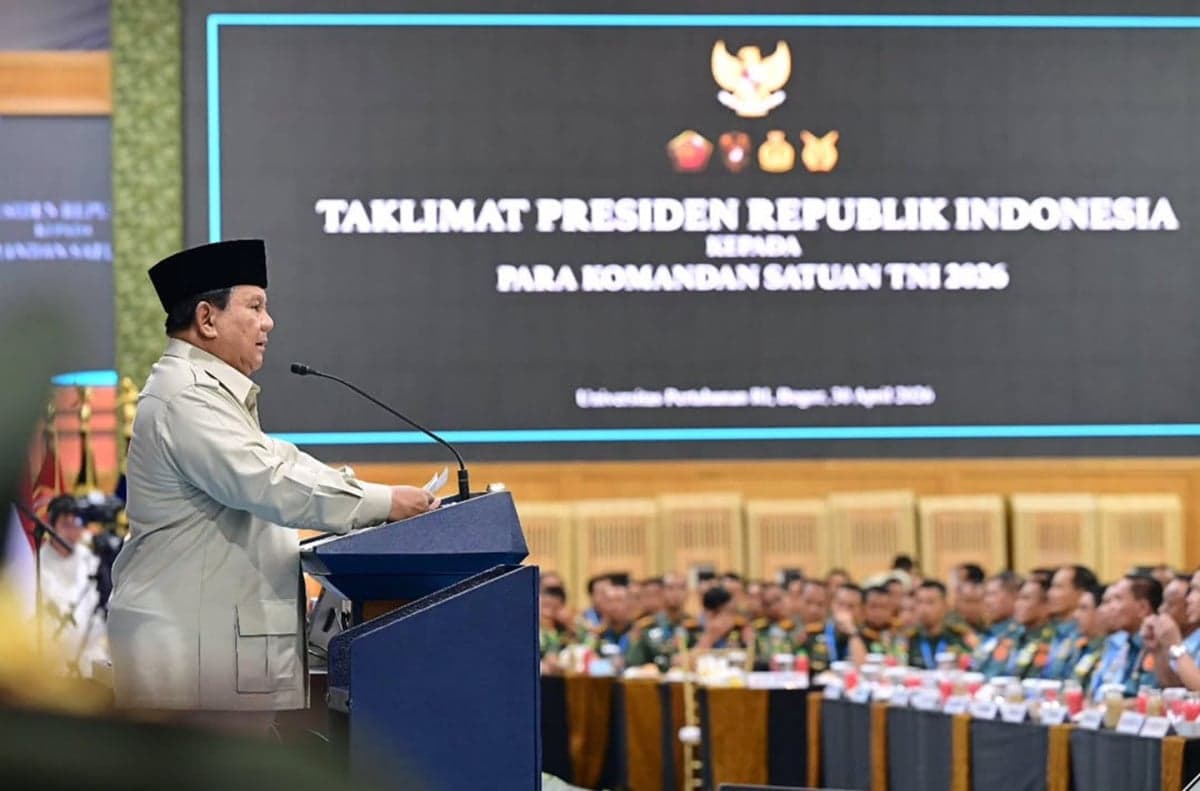 Isi Taklimat 3 Jam Presiden Prabowo ke Komandan Satuan TNI Isi Taklimat 3 Jam Presiden Prabowo ke Komandan Satuan TNI