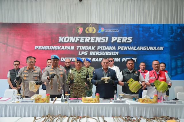 Bareskrim Polri Bongkar Penyalahgunaan LPG Subsidi di Klaten, Tangkap 2 Tersangka Bareskrim Polri Bongkar Penyalahgunaan LPG Subsidi di Klaten, Tangkap 2 Tersangka