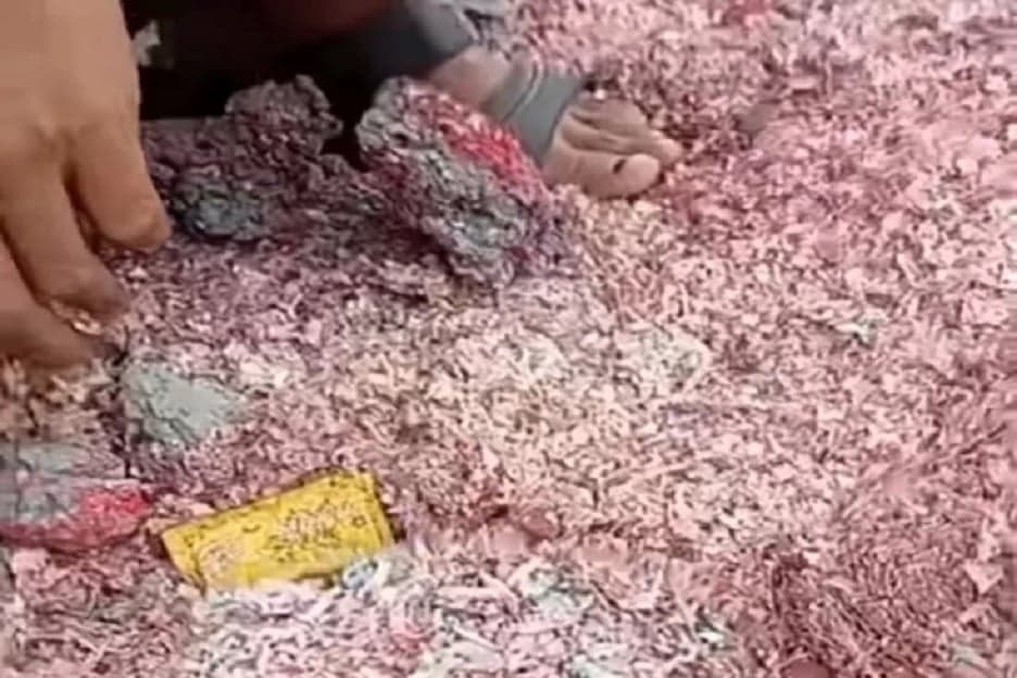 Ungkap Cacahan Duit di TPS Bekasi Hasil Pemusnahan BI, Polisi: Mau Dibuang ke Bantargebang Ungkap Cacahan Duit di TPS Bekasi Hasil Pemusnahan BI, Polisi: Mau Dibuang ke Bantargebang