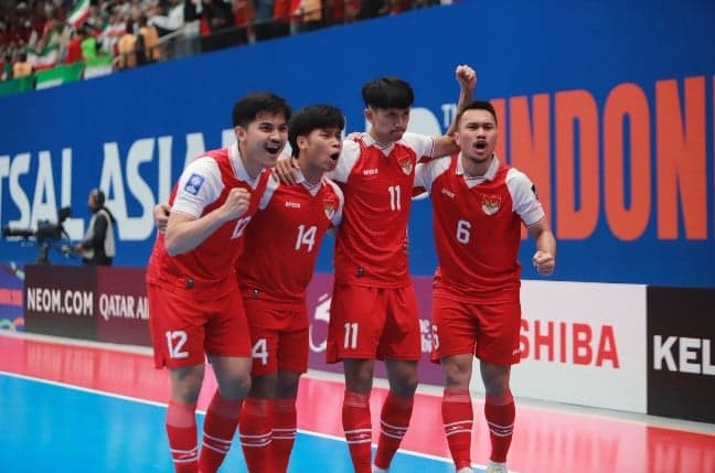 Final Piala Asia Futsal 2026: Indonesia Kembali Unggul 4-3 atas Iran, Habiebie Tampil Heroik Final Piala Asia Futsal 2026: Indonesia Kembali Unggul 4-3 atas Iran, Habiebie Tampil Heroik
