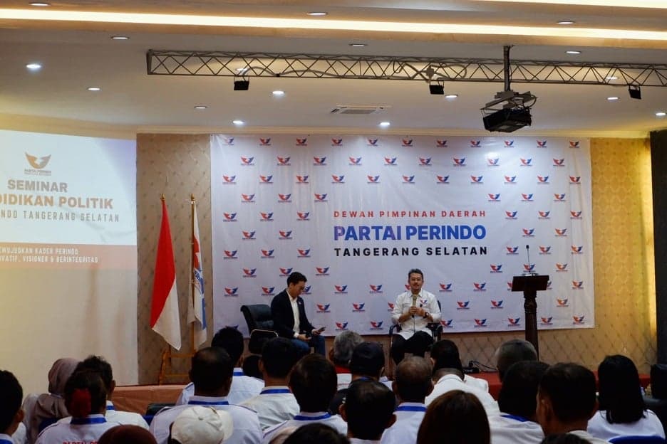 DPD Perindo Tangsel: Seminar Pendidikan Politik Perkuat Pemahaman Kader Partai Arah Perjuangan Organisasi DPD Perindo Tangsel: Seminar Pendidikan Politik Perkuat Pemahaman Kader Partai Arah Perjuangan Organisasi