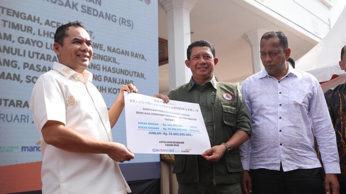 Pemerintah Gelontorkan Rp369,5 M Dana Perbaikan Rumah untuk Penyintas Bencana Sumatera Pemerintah Gelontorkan Rp369,5 M Dana Perbaikan Rumah untuk Penyintas Bencana Sumatera