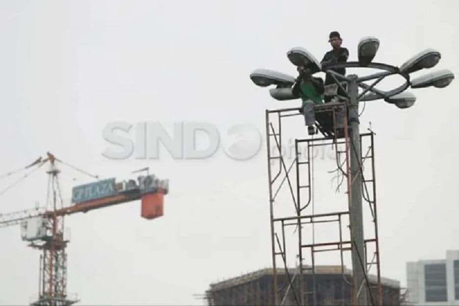 300 Lampu Penerangan Jalan Bakal Dibangun di Jakarta Pusat 300 Lampu Penerangan Jalan Bakal Dibangun di Jakarta Pusat