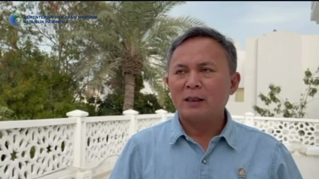 Imbas Perang AS-Israel vs Iran, Wakil Menteri HAM Mugiyanto Terdampar di Qatar Imbas Perang AS-Israel vs Iran, Wakil Menteri HAM Mugiyanto Terdampar di Qatar