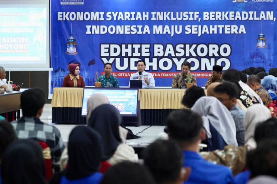 Ibas Ajak Perkuat Ekonomi Syariah Berkeadilan untuk Indonesia Sejahtera Ibas Ajak Perkuat Ekonomi Syariah Berkeadilan untuk Indonesia Sejahtera
