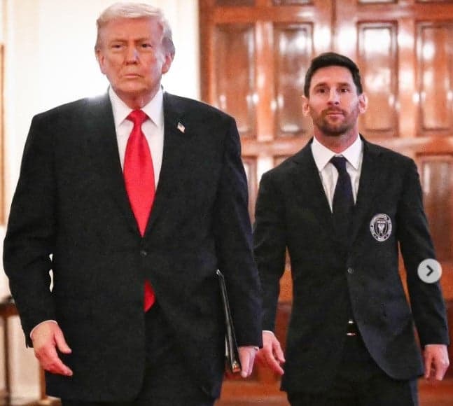 Lionel Messi Dikecam usai Hadiri Acara Trump di Gedung Putih Lionel Messi Dikecam usai Hadiri Acara Trump di Gedung Putih