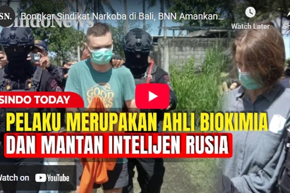 Laboratorium Narkoba di Gianyar Bali Digerebek, 2 WNA Rusia Ditangkap Laboratorium Narkoba di Gianyar Bali Digerebek, 2 WNA Rusia Ditangkap