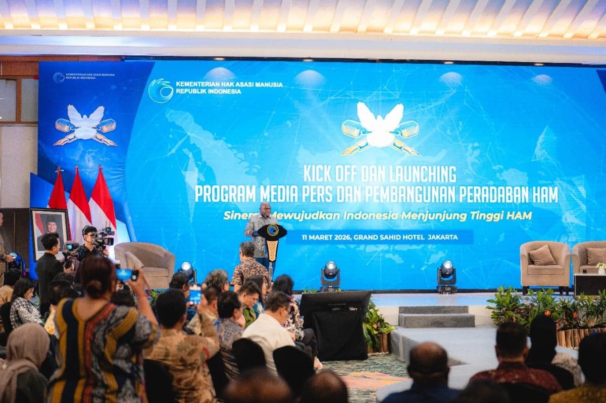 Natalius Pigai: Pers Pilar Penting Pembangunan Peradaban HAM Natalius Pigai: Pers Pilar Penting Pembangunan Peradaban HAM