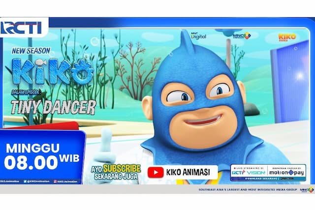 KIKO Season 4 Episode Baru TINY DANCER - Minggu 15 Maret 2026 Jam 08.00 Pagi di RCTI KIKO Season 4 Episode Baru TINY DANCER - Minggu 15 Maret 2026 Jam 08.00 Pagi di RCTI