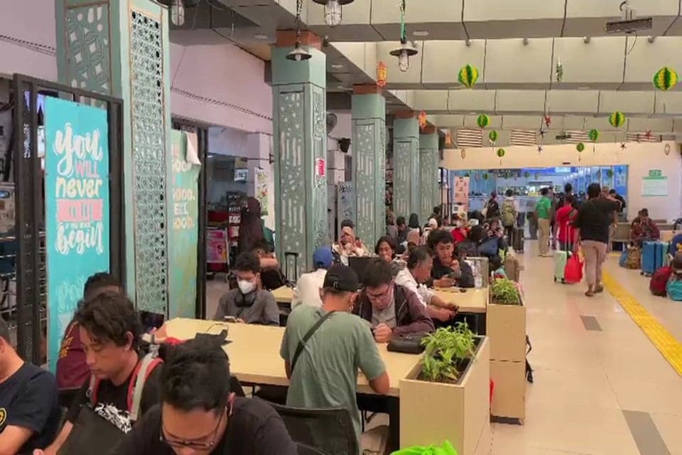 Musim Mudik 2026, Stasiun Pasar Senen Membeludak Musim Mudik 2026, Stasiun Pasar Senen Membeludak