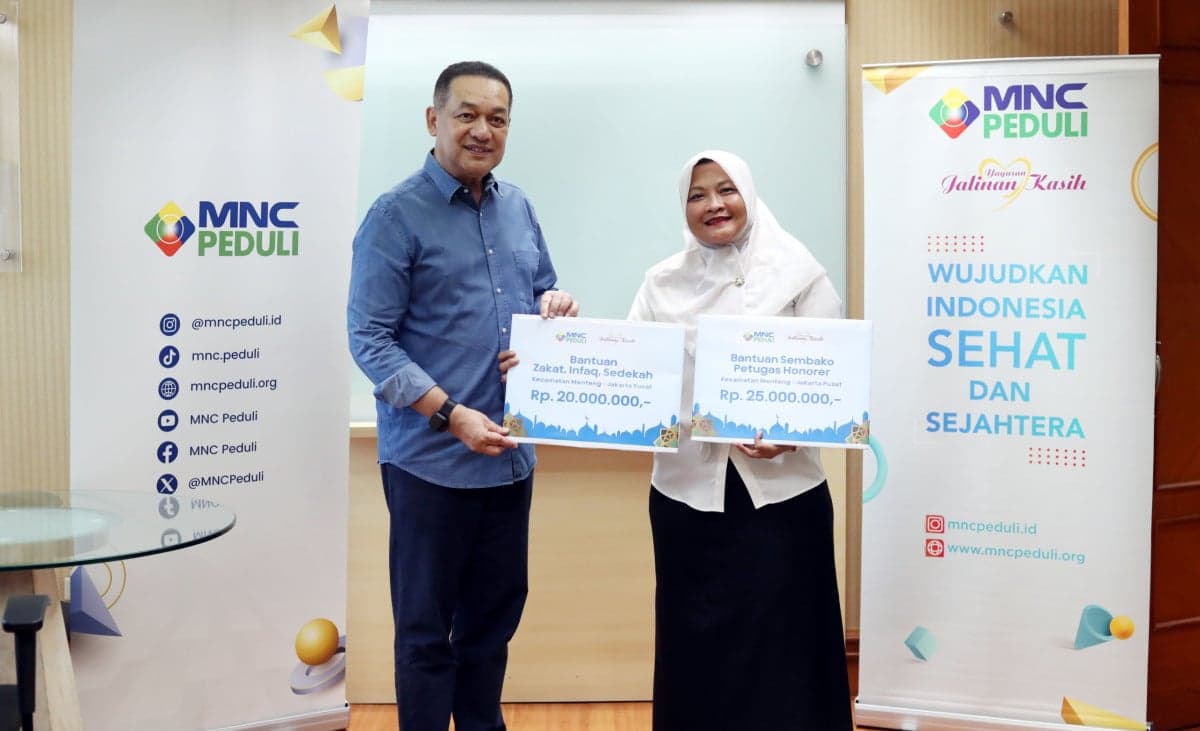 Camat Menteng Apresiasi Bantuan MNC Peduli: Mudah-mudahan Menjadi Keberkahan Camat Menteng Apresiasi Bantuan MNC Peduli: Mudah-mudahan Menjadi Keberkahan