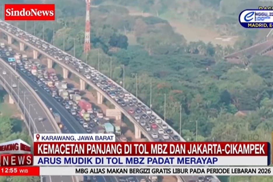 Volume Kendaraan Meningkat, One Way Nasional Cikampek-Kalikangkung Diberlakukan Volume Kendaraan Meningkat, One Way Nasional Cikampek-Kalikangkung Diberlakukan