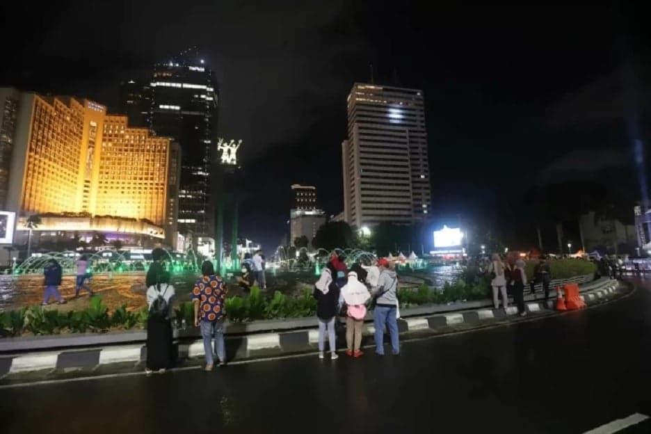 Pemprov DKI Jakarta Gelar Car Free Night Malam Takbiran di Bundaran HI Pemprov DKI Jakarta Gelar Car Free Night Malam Takbiran di Bundaran HI