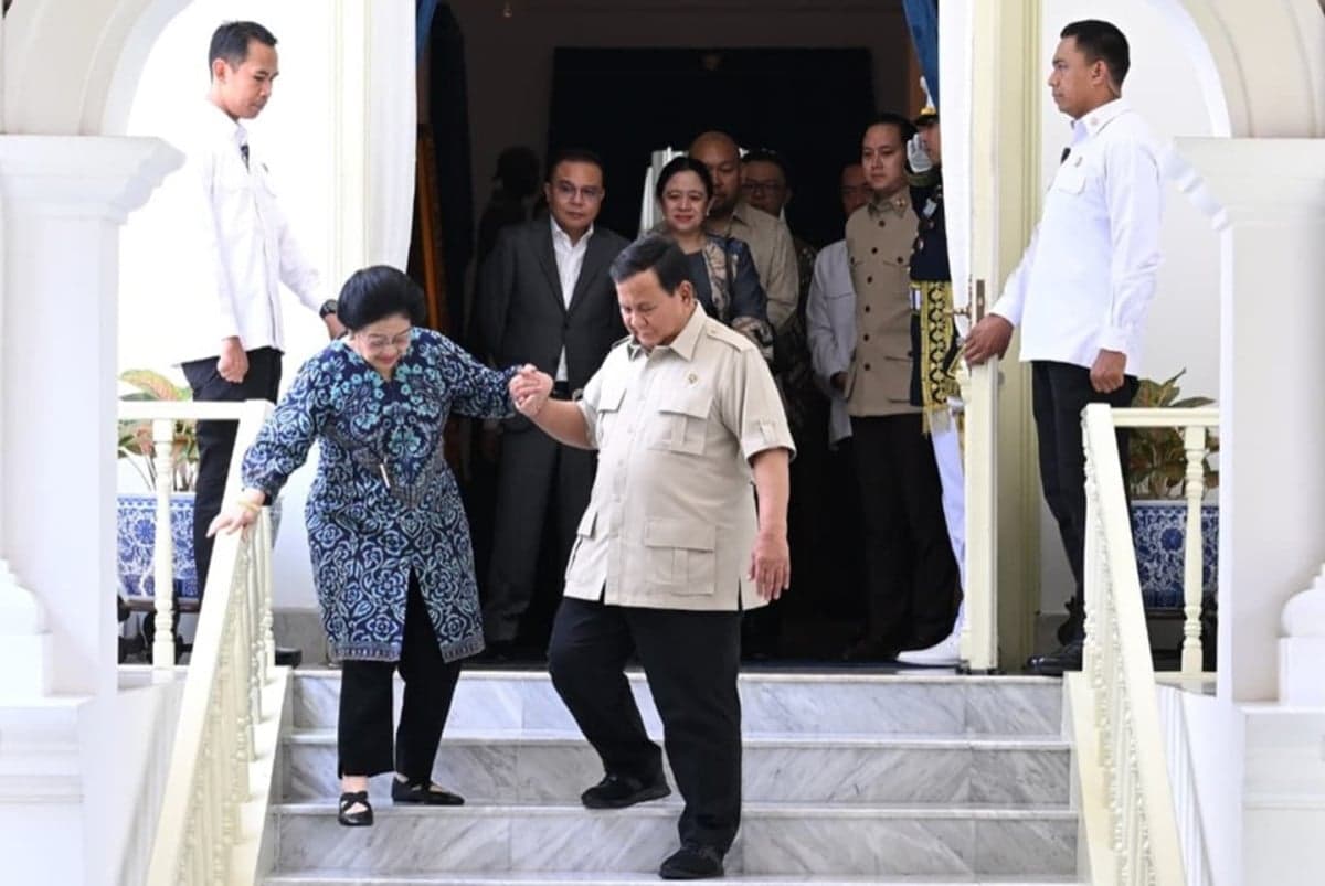 Pertemuan Prabowo-Megawati Menepis Anggapan PDIP Jadi Gangguan bagi Pemerintah Pertemuan Prabowo-Megawati Menepis Anggapan PDIP Jadi Gangguan bagi Pemerintah