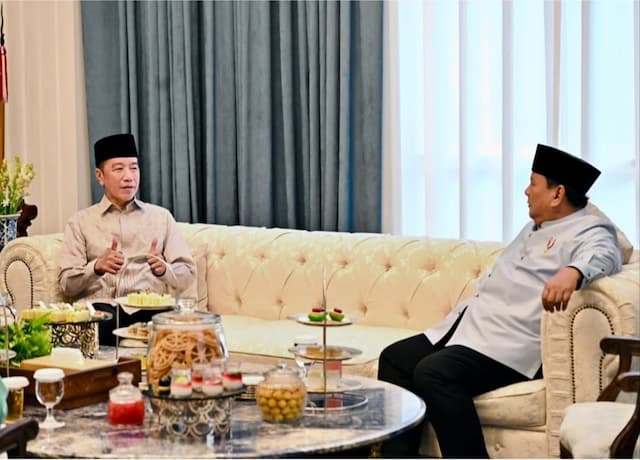 Lebaran 2026, Prabowo Silaturahmi dengan Jokowi di Istana Lebaran 2026, Prabowo Silaturahmi dengan Jokowi di Istana