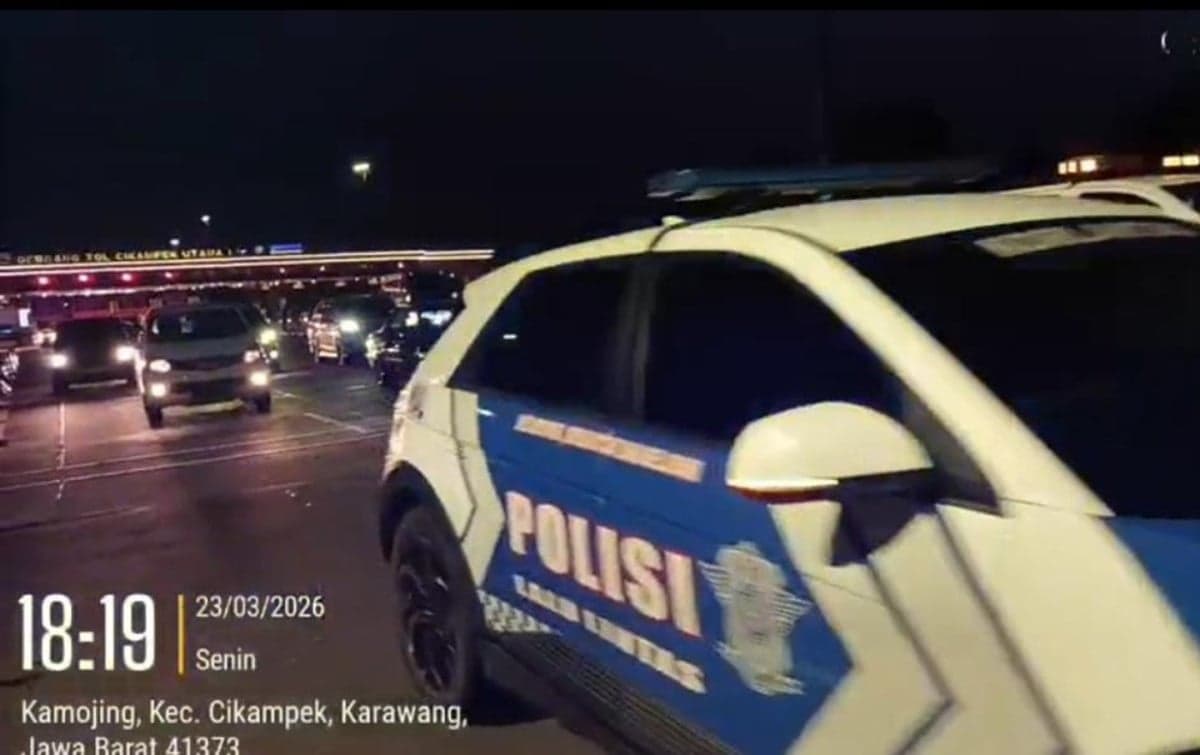 Arus Balik Mudik Lebaran 2026, Contraflow Arah Jakarta Diberlakukan di Tol Jakarta-Cikampek Arus Balik Mudik Lebaran 2026, Contraflow Arah Jakarta Diberlakukan di Tol Jakarta-Cikampek