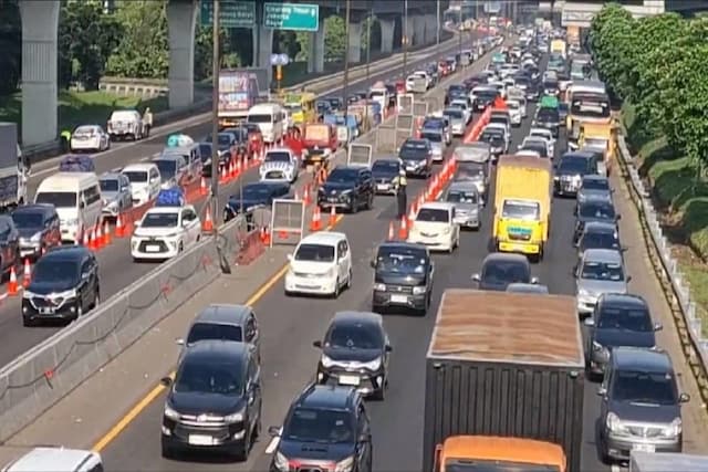 Arus Balik 2026: Contraflow di Tol Japek Arah Jakarta Diberlakukan dari KM 70-KM 47 Arus Balik 2026: Contraflow di Tol Japek Arah Jakarta Diberlakukan dari KM 70-KM 47