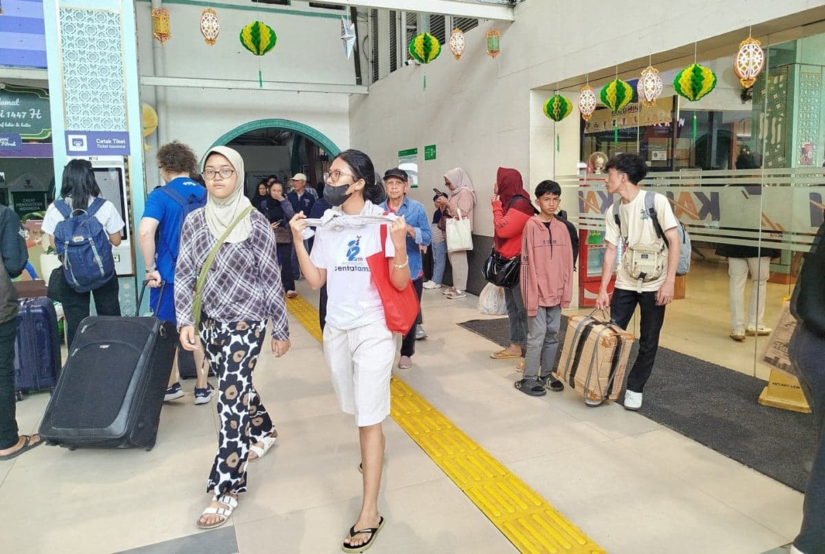 Arus Balik Lebaran 2026, Stasiun Pasar Senen Pagi Ini Lengang Arus Balik Lebaran 2026, Stasiun Pasar Senen Pagi Ini Lengang