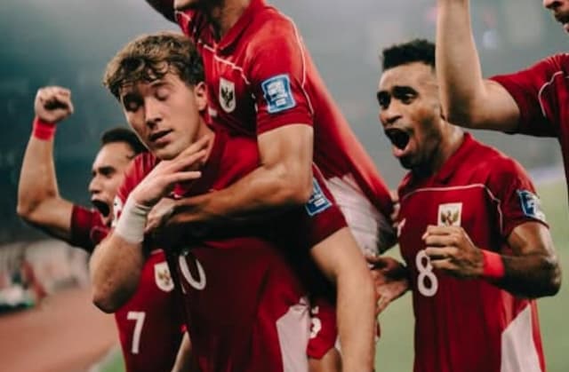 Gol Ole Romeny Bawa Timnas Indonesia Unggul atas Saint Kitts and Nevis 3-0 Gol Ole Romeny Bawa Timnas Indonesia Unggul atas Saint Kitts and Nevis 3-0