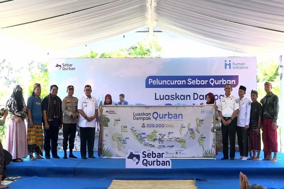 Dukung Ketahanan Pangan, Human Initiative Luncurkan Program Sebar Qurban 2026 Dukung Ketahanan Pangan, Human Initiative Luncurkan Program Sebar Qurban 2026