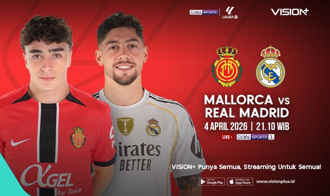 Real Madrid Tandang ke Mallorca di LaLiga 2025/26, Saksikan Live Streaming di VISION+ Real Madrid Tandang ke Mallorca di LaLiga 2025/26, Saksikan Live Streaming di VISION+