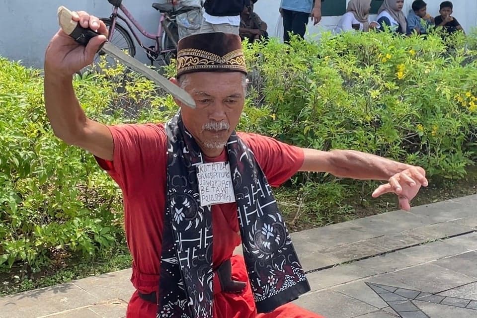 Di Tengah Cosplayer Kolonial, Sosok Si Pitung Hidupkan Budaya Betawi di Kota Tua Di Tengah Cosplayer Kolonial, Sosok Si Pitung Hidupkan Budaya Betawi di Kota Tua