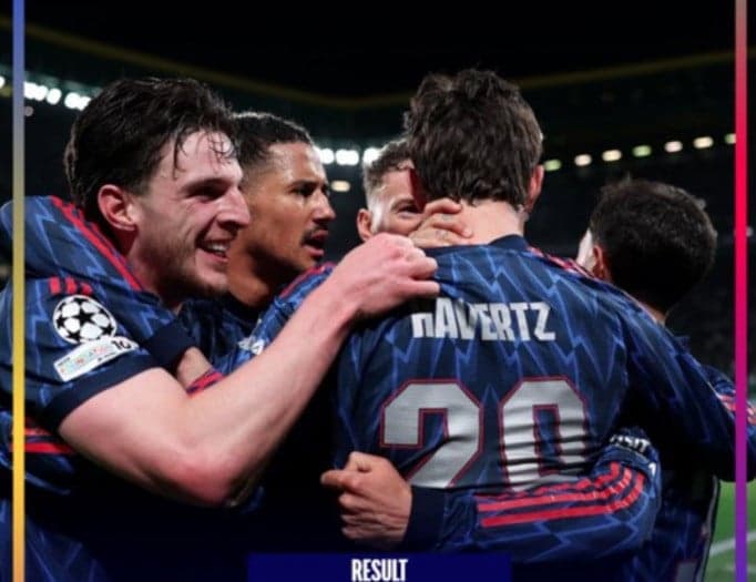 Hasil Lengkap Liga Champions: Real Madrid Keok, Arsenal Susah Payah Menang Hasil Lengkap Liga Champions: Real Madrid Keok, Arsenal Susah Payah Menang