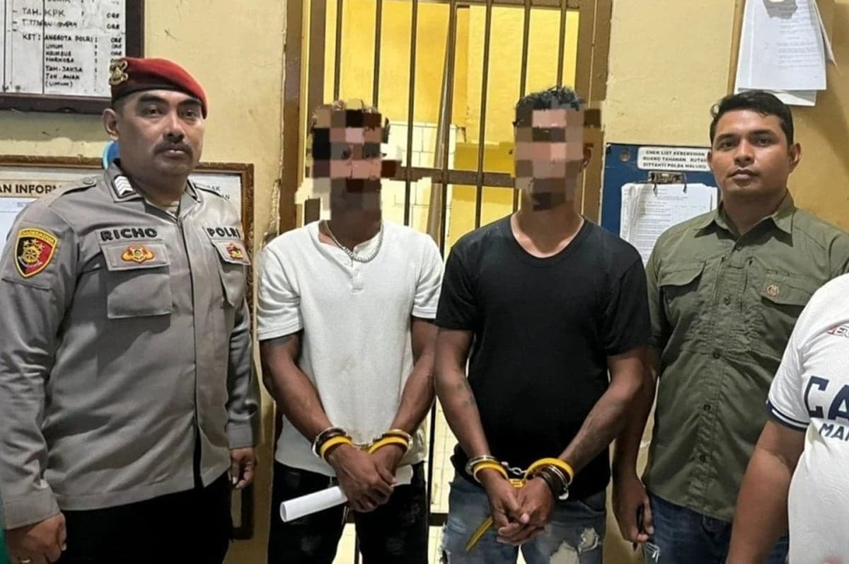 2 Pembunuh Nus Kei Langsung Ditahan usai Ditetapkan Jadi Tersangka 2 Pembunuh Nus Kei Langsung Ditahan usai Ditetapkan Jadi Tersangka