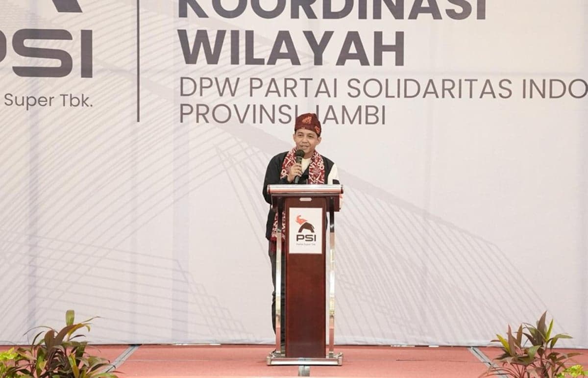 Hadiri Rakorwil, Raja Juli Yakin Jambi Jadi Kandang Gajah di Pemilu 2029 Hadiri Rakorwil, Raja Juli Yakin Jambi Jadi Kandang Gajah di Pemilu 2029