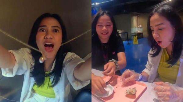 Azia Coba Bikin Perhiasan Mutiara, Hasilnya Bikin Kaget Azia Coba Bikin Perhiasan Mutiara, Hasilnya Bikin Kaget